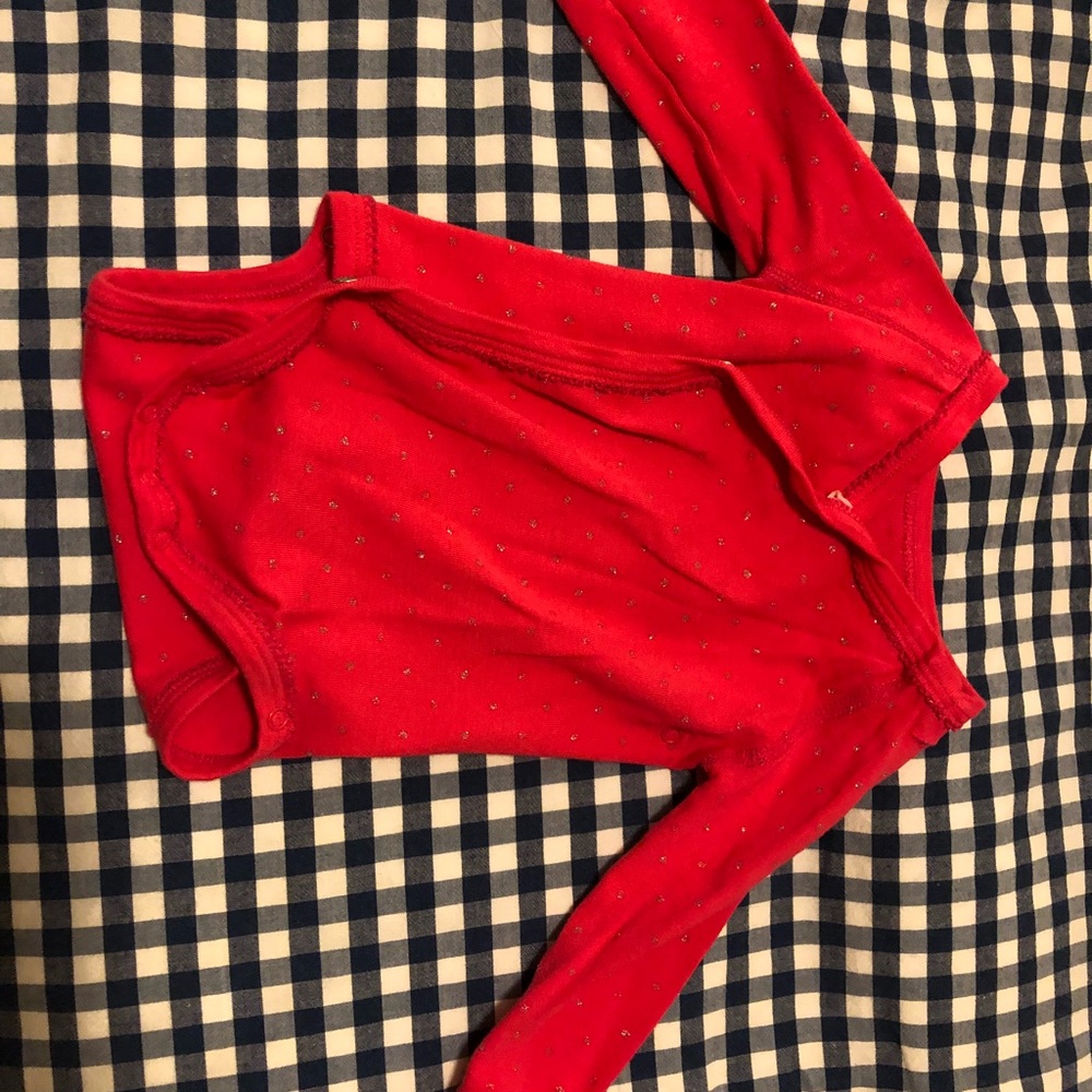 Le Petit Bateau Onesie - Glitter Dots